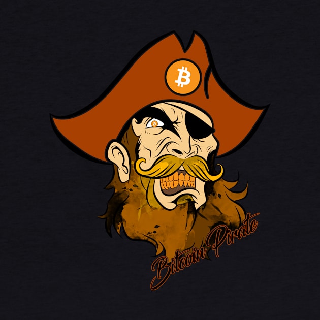 Bitcoin Pirate by CryptoTextile